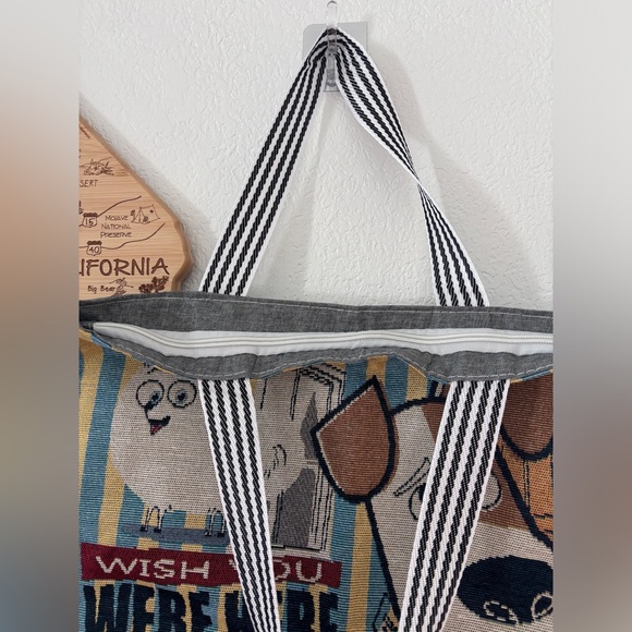 Handmade bundle Canvas Tote Bag for Mom and kids - Picture 8 of 10